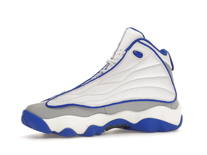 Jordan Pro Strong White Royal Grey