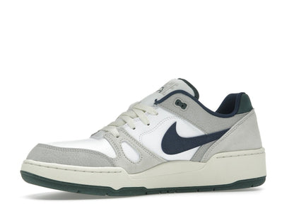 Nike Full Force Low White Midnight Navy Green
