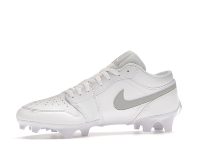Jordan 1 Low TD Cleat White Grey Fog