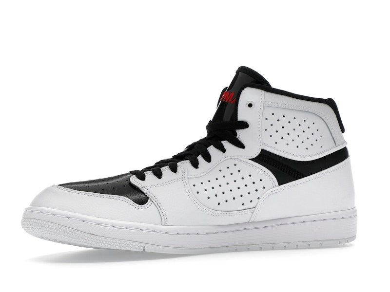 Jordan Access White Black University Red
