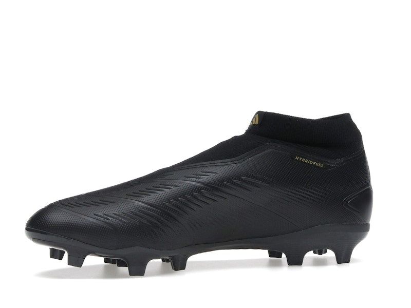 adidas Predator League Laceless FG Core Black Carbon Gold Metallic