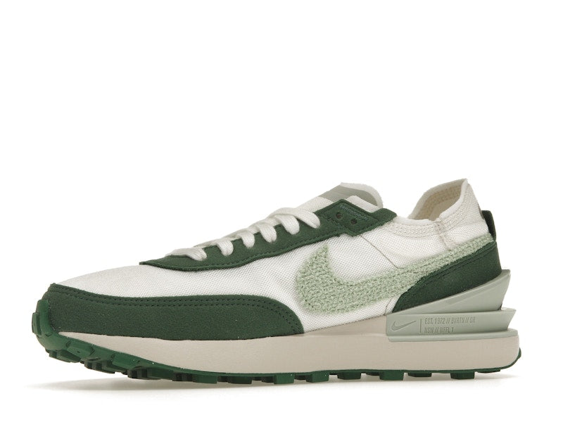 Nike Waffle One Summit White Moon Fossil Gorge Green Honeydew (Women's)