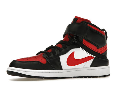 Jordan 1 High FlyEase Black White Fire Red