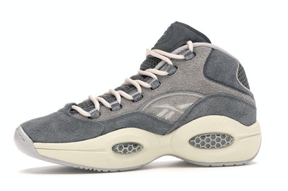Reebok Question Mid Grey Suede