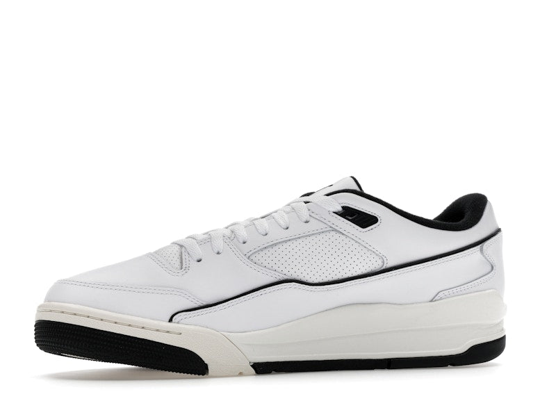 Jordan Flight Court White Sail Black