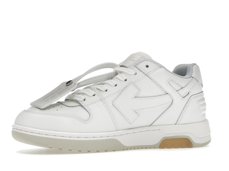 OFF-WHITE Out Of Office OOO Low Tops For Walking White Black