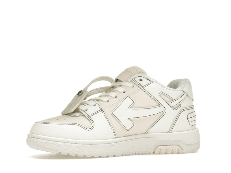 OFF-WHITE Out Of Office OOO Low Tops Cream White (Women's)