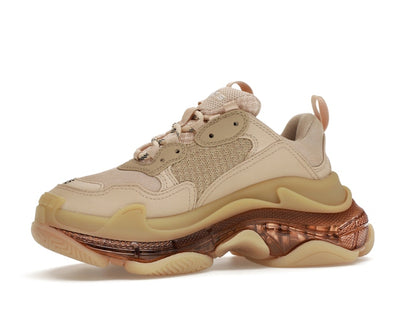 Balenciaga Triple S Clear Sole Beige (Women's)
