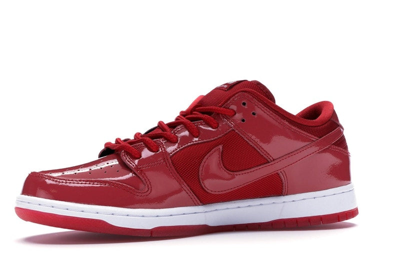 Nike SB Dunk Low Red Patent Leather