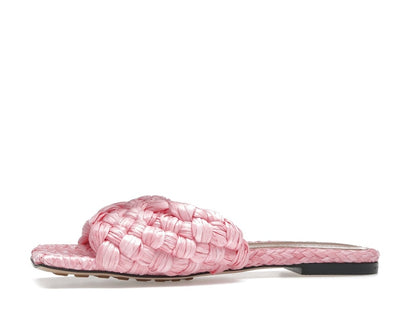 Bottega Veneta Raffia Stretch Flat Sandals Blossom (Women's)