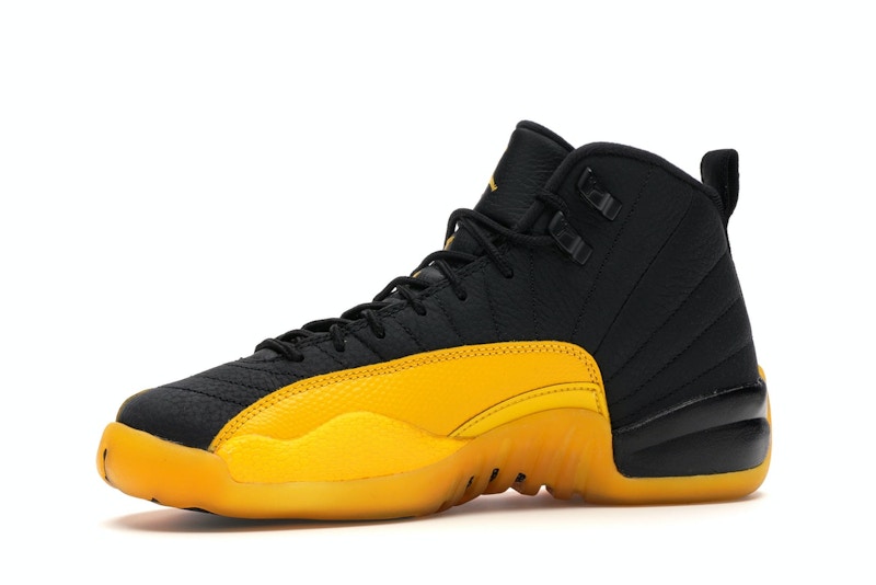 Jordan 12 Retro Black University Gold (GS)