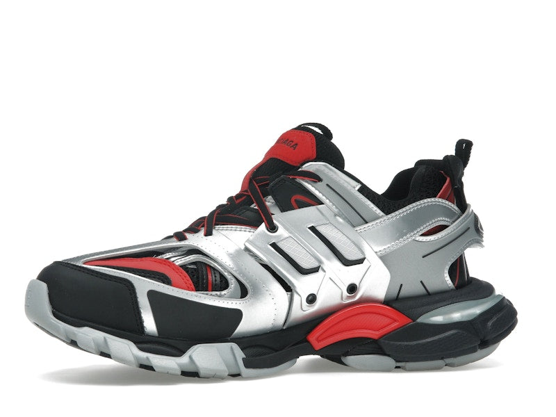 Balenciaga Track Black Red White Silver