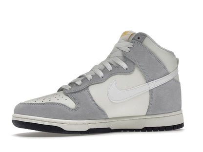 Nike Dunk High Retro Sail Pure Platinum Black White