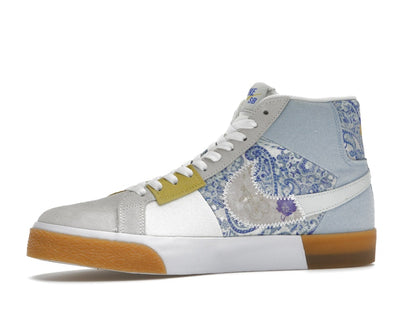 Nike SB Zoom Blazer Mid Premium Floral Paisley Boarder Blue