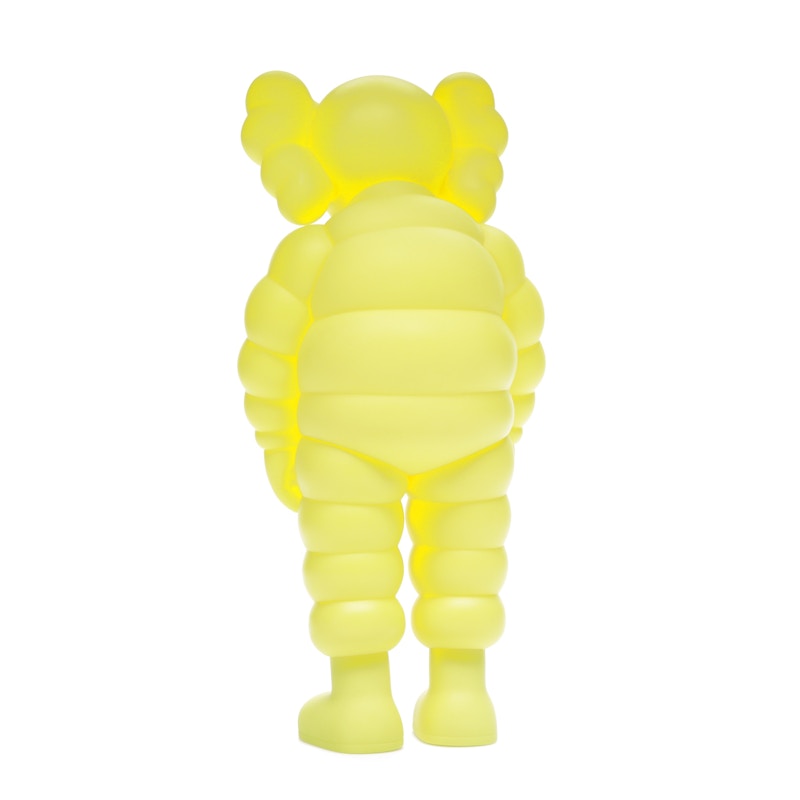 KAWS What Party Vinyl Figure Yellow