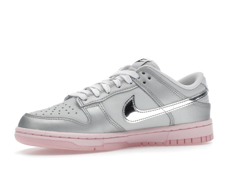 Nike Dunk Low LX Metallic Silver Pink Foam (Women's)