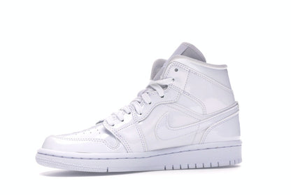 Jordan 1 Mid Triple White (Women's)