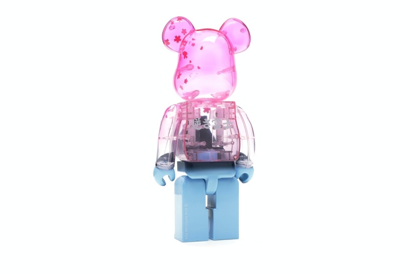 Bearbrick Inverted Mt. Fuji 400% Pink/Blue