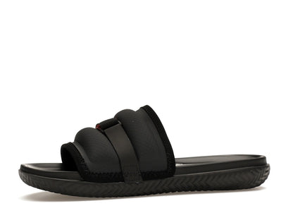 Jordan Super Play Slide Black University Red