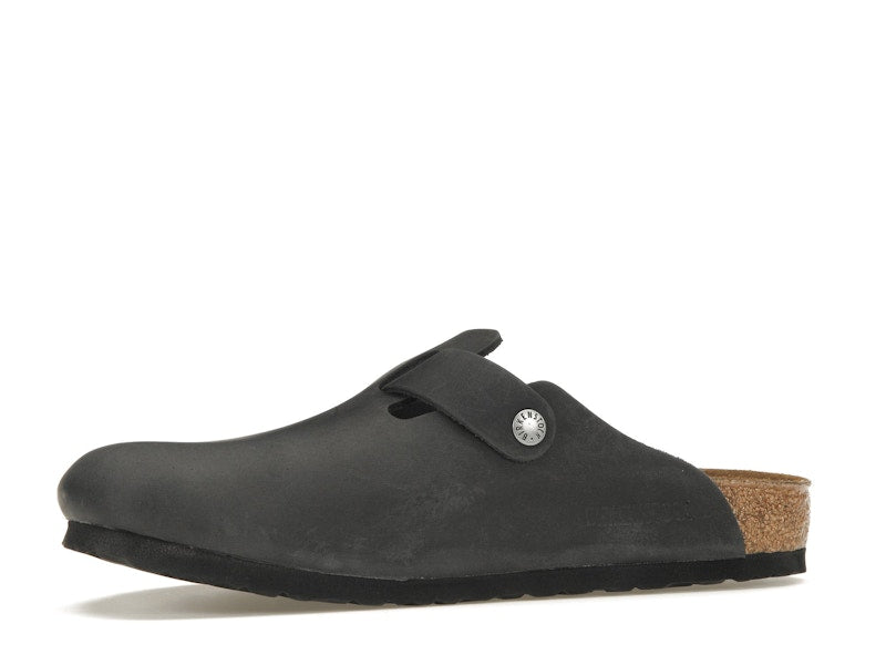Birkenstock Boston Oiled Leather Black