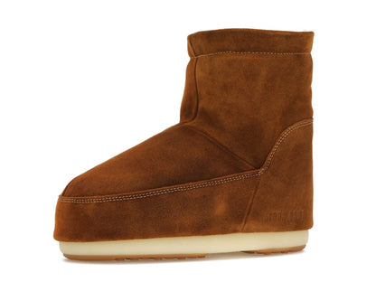 Moon Boot No Lace Suede Boot Tan