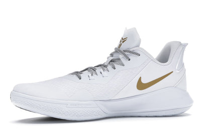 Nike Mamba Fury White Metallic Gold