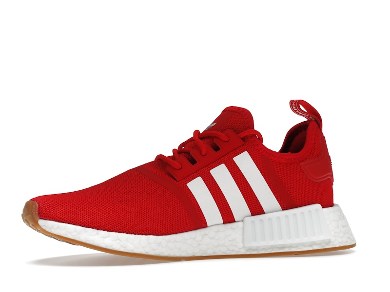 adidas NMD R1 Vivid Red White Gum