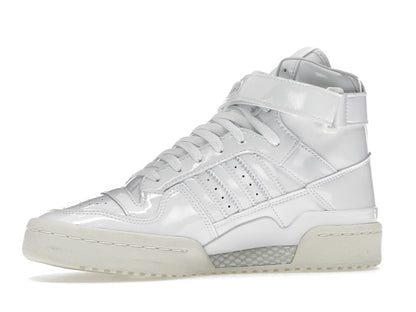 adidas Forum Mid Triple White Patent Leather (Women's)