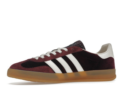 adidas x Gucci Gazelle Burgundy Velvet