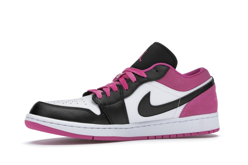 Jordan 1 Low Black Active Fuchsia