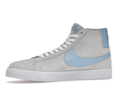 Nike SB Blazer Mid Soft Grey Baby Blue