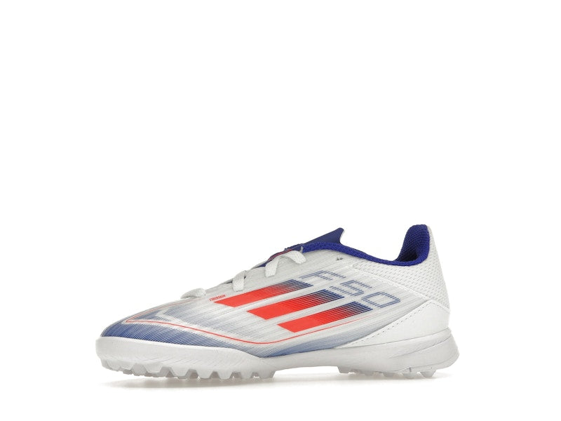 adidas F50 League Turf Cloud White Solar Red Lucid Blue (GS)