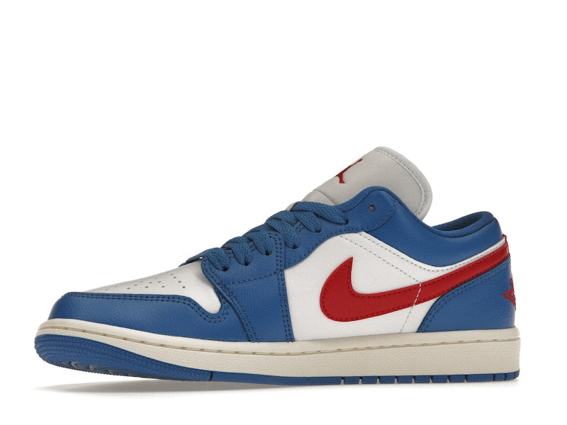 Jordan 1 Low Sport Blue Gym Red (Women's)