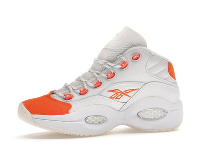 Reebok Question Mid Orange Toe