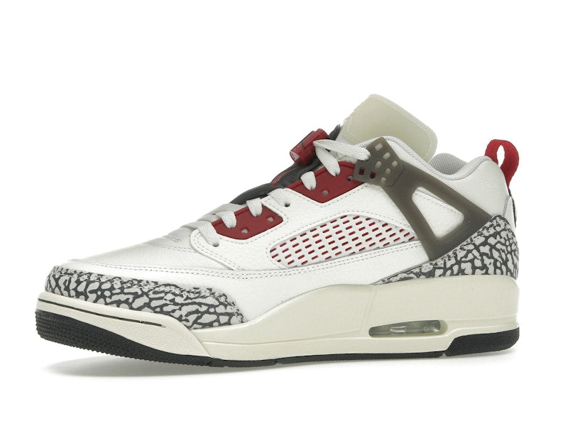 Jordan Spizike Low Sail Anthracite Coconut Milk Varsity Red