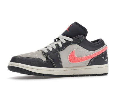 Jordan 1 Low Light Graphite Hot Punch (Women's)