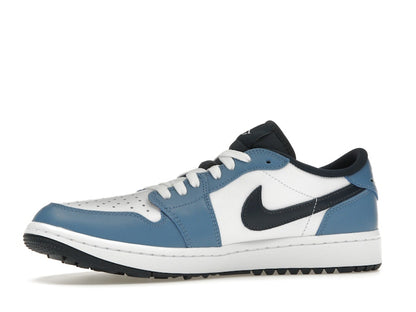 Jordan 1 Low Golf White Aegean Storm