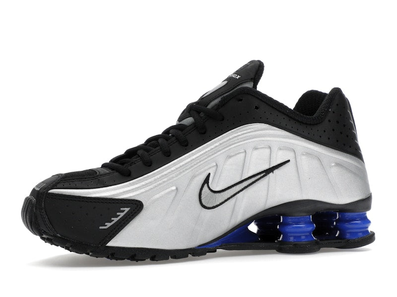 Nike Shox R4 Metallic Silver Black Racer Blue (Women's)