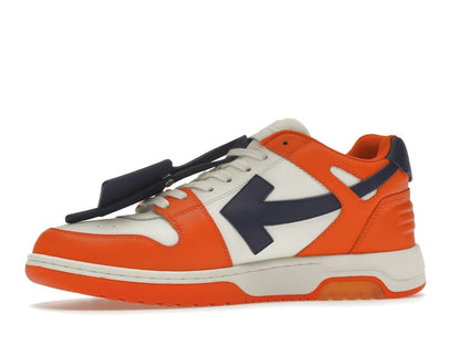 OFF-WHITE Out Of Office OOO Low Tops White Orange Blue