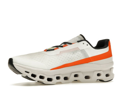On Running Cloudmonster Undyed White Flame