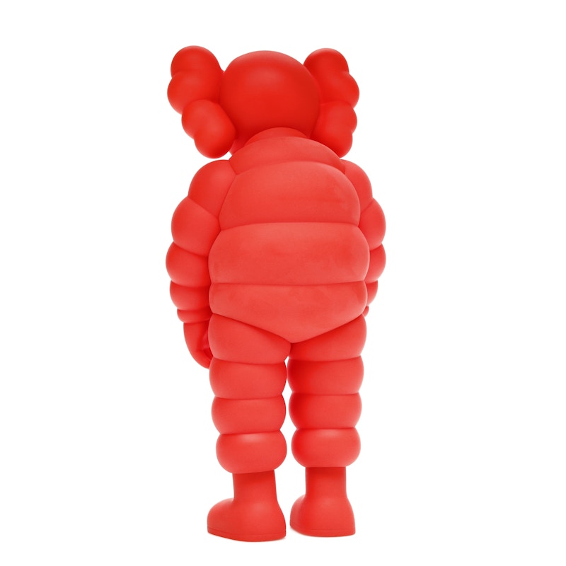 KAWS What Party Vinyl Figure Orange