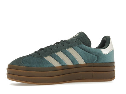 adidas Gazelle Bold Mineral Green Velvet (Women's)