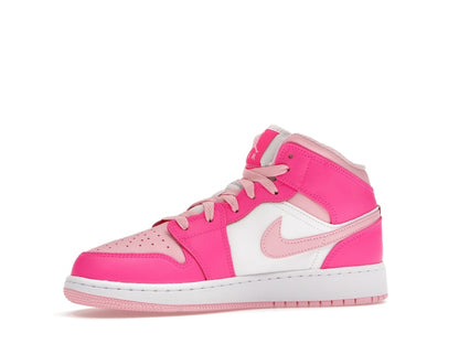 Jordan 1 Mid Fierce Pink (GS)
