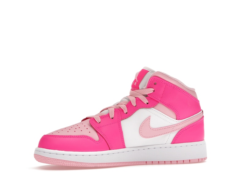 Jordan 1 Mid Fierce Pink (GS)