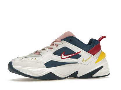 Nike M2K Tekno Blue Force Summit White Chrome Yellow (Women's)