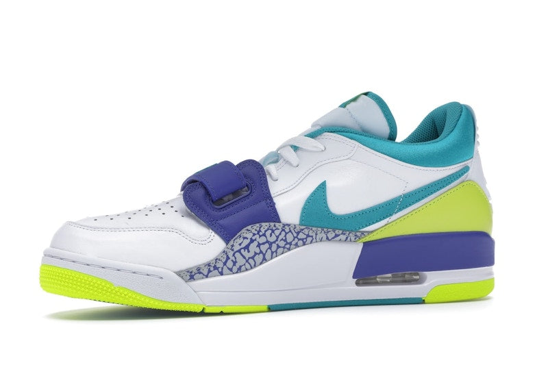 Jordan Legacy 312 Low Ultramarine Neon Yellow Aquamarine
