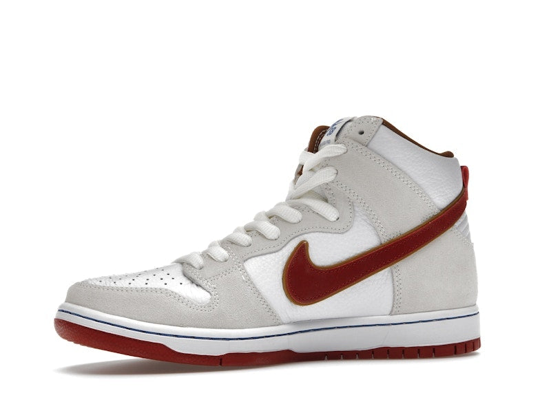Nike SB Dunk High Sail Bright Crimson