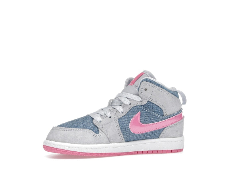 Jordan 1 Mid SE Denim Sequin (PS)
