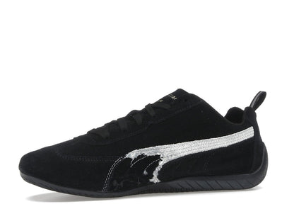 Balenciaga x Puma Speedcat Suede Distressed Black White