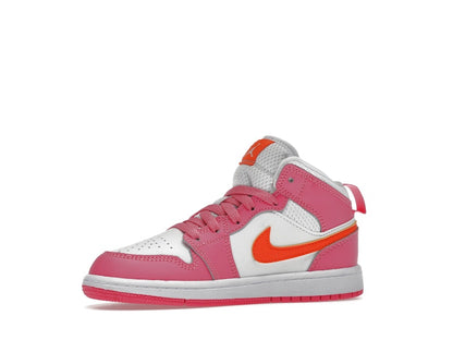 Jordan 1 Mid Pinksicle Safety Orange (PS)